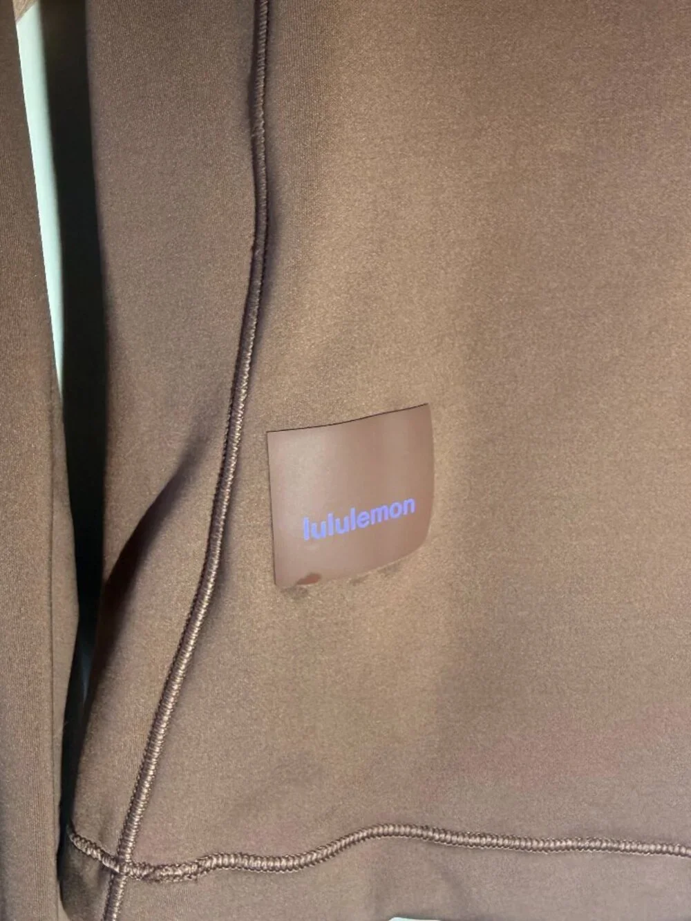 lululemon Tech Fleece Hiking 1/4 Zip Pullover | Dark Oxide/Pink Clay | Size 6
